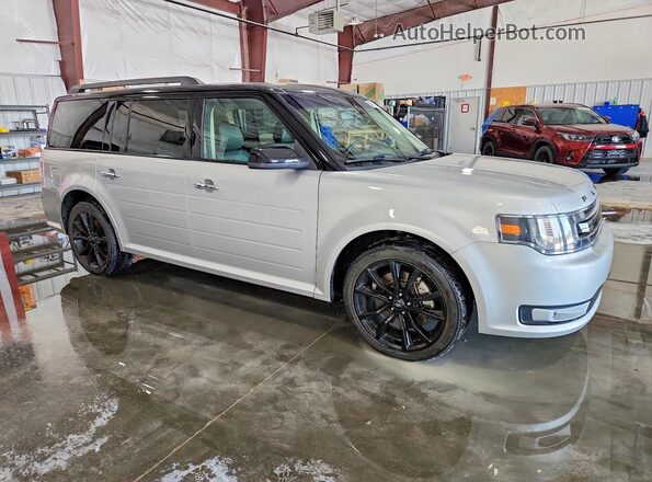 2FMHK6C80KBA18268 2019 FORD FLEX Silver Delantero derecho