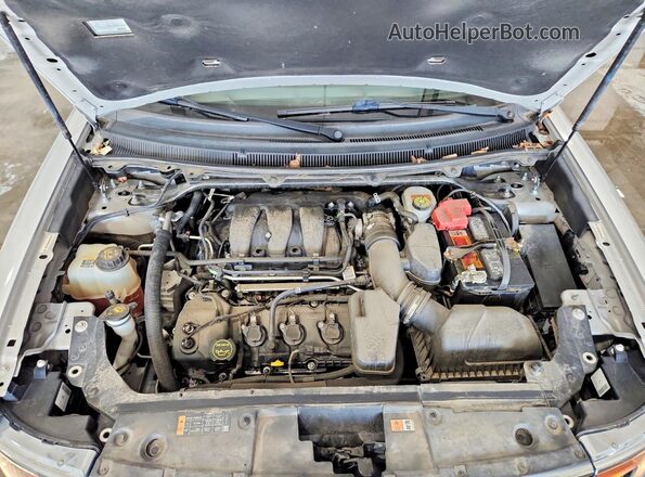 2FMHK6C80KBA18268 2019 FORD FLEX Silver Vista del compartimento del motor