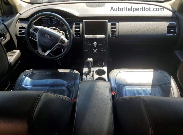 2FMHK6C80KBA33451 2019 FORD FLEX Maroon წინა პანელის ხედი