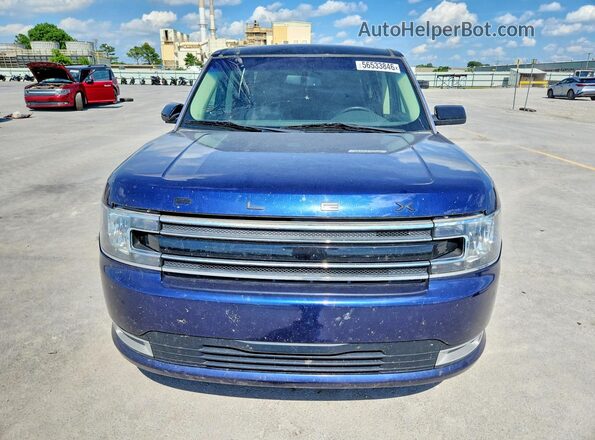 2FMHK6C81GBA22028 2016 FORD FLEX Blue Դիմացի տեսք