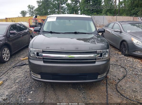 2FMHK6C81HBA06364 2017 FORD FLEX Black Vista interior trasera