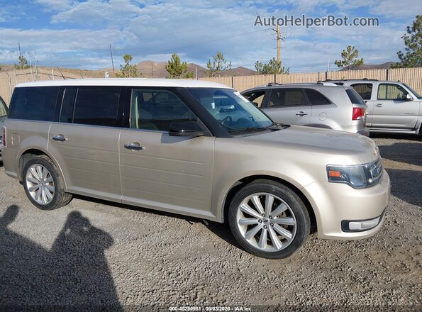 2FMHK6C82HBA03294 2017 FORD FLEX Silver Սալոնի հետևի տեսք