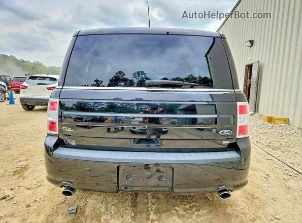 2FMHK6C82HBA07765 2017 FORD FLEX Black Հետևի տեսք