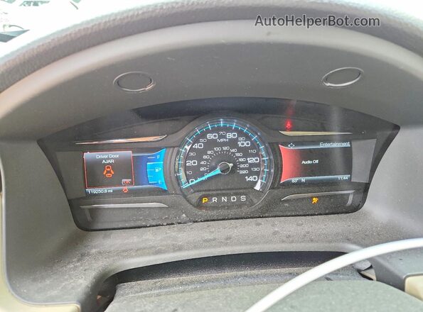 2FMHK6C82HBA07765 2017 FORD FLEX Black Սարքավորումների վահանակի տեսք