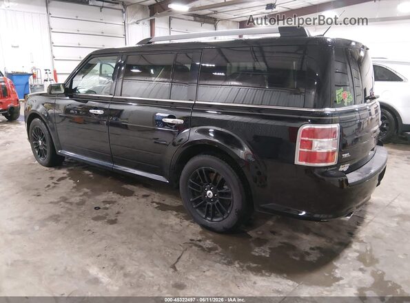 2FMHK6C82KBA10575 2019 FORD FLEX Black უკანა მარცხენა
