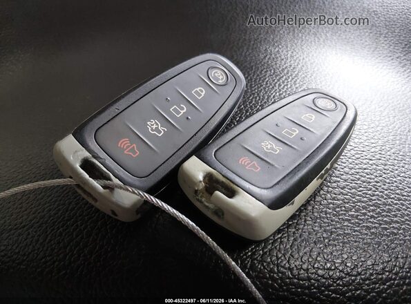 2FMHK6C82KBA10575 2019 FORD FLEX Black წინა პანელის ხედი