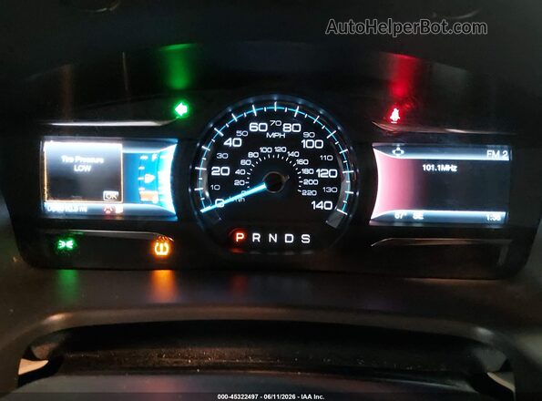 2FMHK6C82KBA10575 2019 FORD FLEX Black უკანა სავარძლების ხედი
