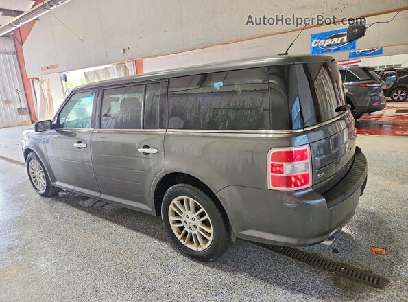 2FMHK6C83GBA16277 2016 FORD FLEX Gray Задня ліва чверть