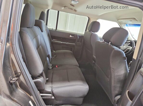 2FMHK6C83GBA16277 2016 FORD FLEX Gray Вид задньої частини салону