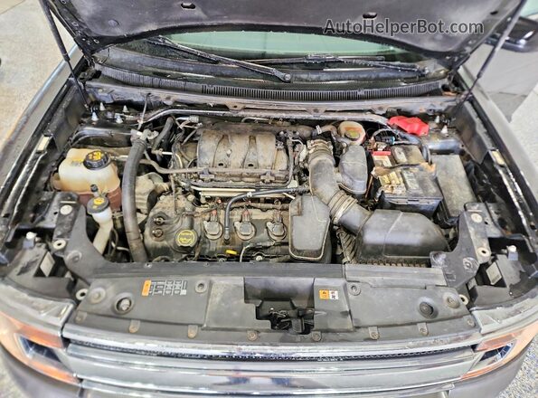 2FMHK6C83GBA16277 2016 FORD FLEX Gray Вид підкапотного простору