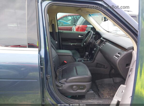 2FMHK6C83KBA27546 2019 FORD FLEX Blue Vista interior delantera