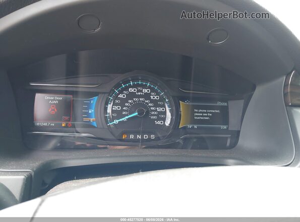 2FMHK6C83KBA27546 2019 FORD FLEX Blue Vista de los asientos traseros