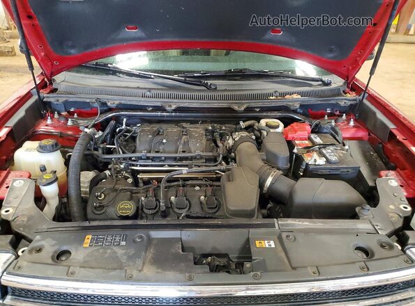 2FMHK6C85GBA07385 2016 FORD FLEX Red 