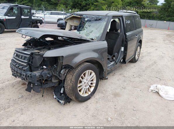 2FMHK6C85JBA03974 2018 FORD FLEX Gray Przód lewy