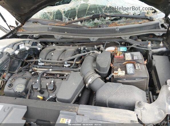 2FMHK6C85JBA03974 2018 FORD FLEX Gray Widok z tyłu
