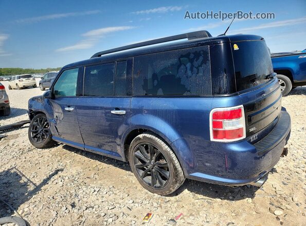 2FMHK6C85JBA04073 2018 FORD FLEX Gray Հետևի ձախ