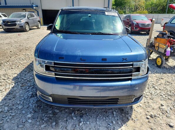 2FMHK6C85JBA04073 2018 FORD FLEX Gray Դիմացի տեսք