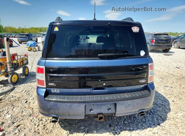2FMHK6C85JBA04073 2018 FORD FLEX Gray Հետևի տեսք