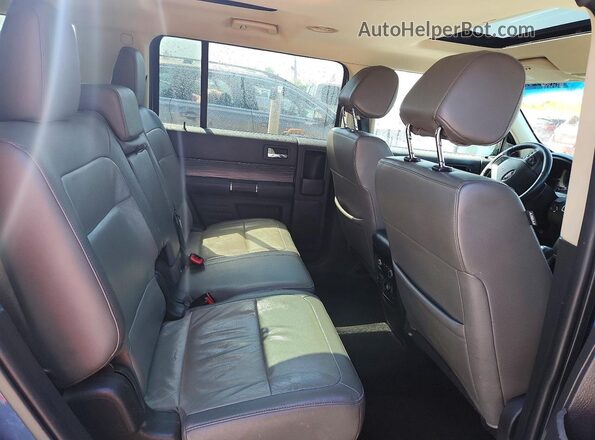 2FMHK6C85JBA04073 2018 FORD FLEX Gray Սալոնի հետևի տեսք