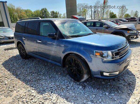 2FMHK6C85JBA04073 2018 FORD FLEX Gray Առջևի աջ