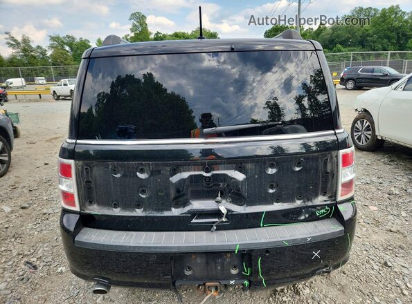 2FMHK6C85JBA08043 2018 FORD FLEX Black Հետևի տեսք