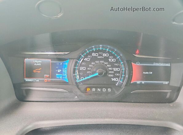2FMHK6C85JBA08043 2018 FORD FLEX Black Սարքավորումների վահանակի տեսք