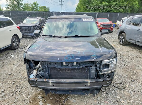 2FMHK6C85JBA08043 2018 FORD FLEX Black Դիմացի տեսք