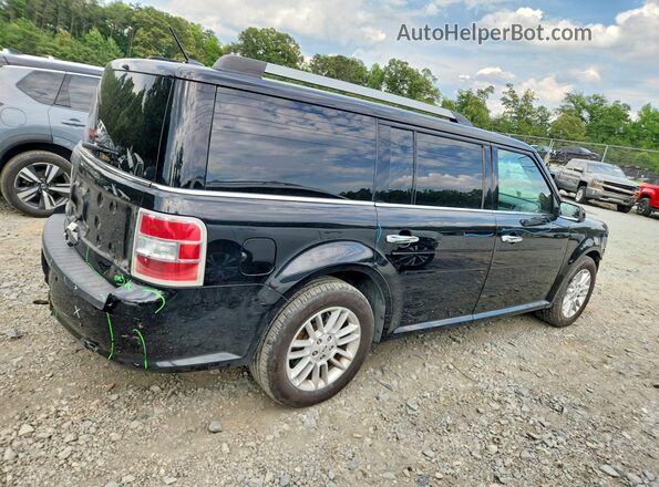 2FMHK6C85JBA08043 2018 FORD FLEX Black Հետևի աջ