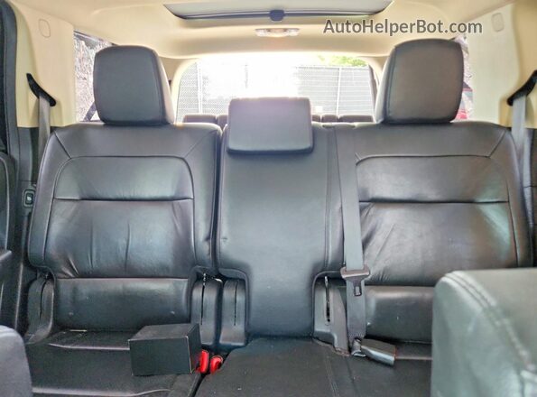 2FMHK6C85JBA08043 2018 FORD FLEX Black Հետևի նստատեղերի տեսք