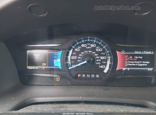 2FMHK6C85JBA21987 2018 FORD FLEX Синий Вид задних сидений