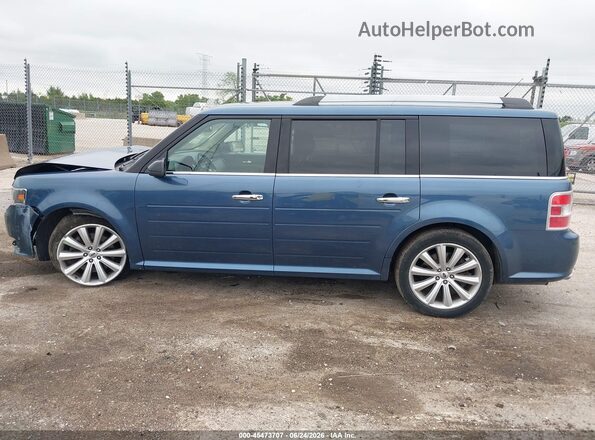 2FMHK6C85JBA21987 2018 FORD FLEX Синий 