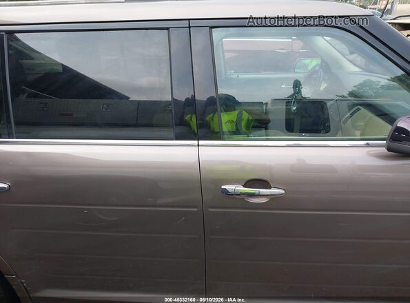2FMHK6C85KBA15477 2019 FORD FLEX Brown Панорамний вид салону 360°