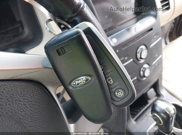 2FMHK6C85KBA15477 2019 FORD FLEX Brown Вид панелі приладів
