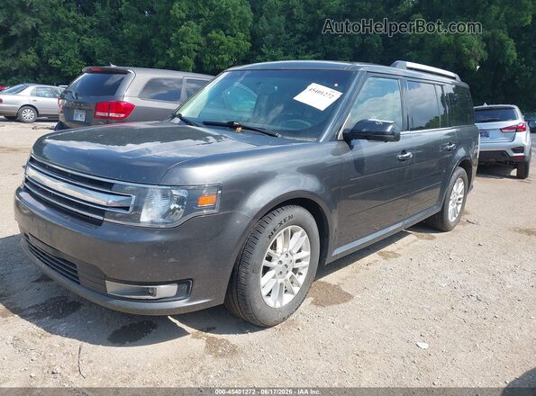 2FMHK6C86GBA19819 2016 FORD FLEX Серый Передняя левая четверть