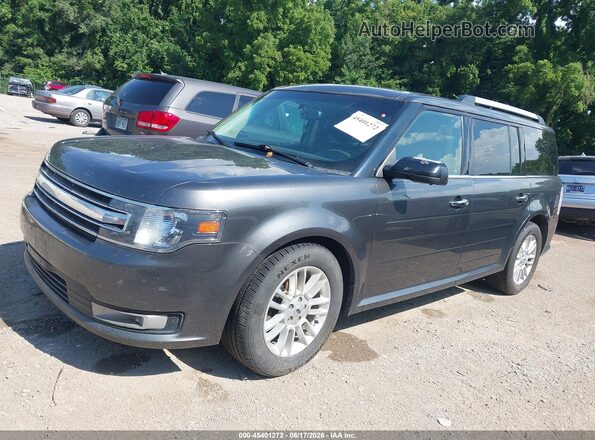 2FMHK6C86GBA19819 2016 FORD FLEX Серый Вид задней части салона