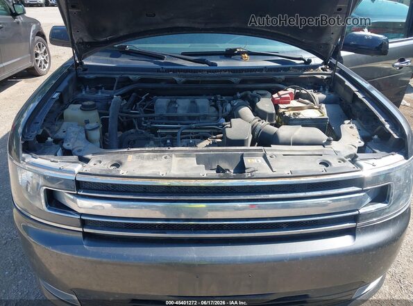 2FMHK6C86GBA19819 2016 FORD FLEX Серый Вид сзади