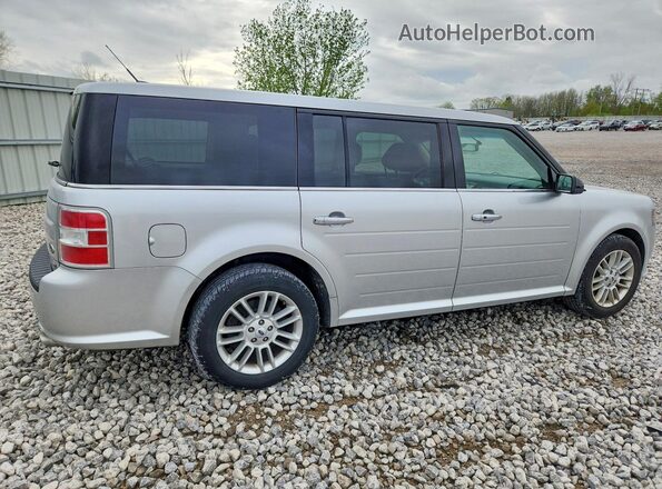 2FMHK6C86HBA04240 2017 FORD FLEX Silver Tył prawy