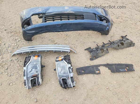 2FMHK6C86KBA30585 2019 FORD FLEX Blue Vista de la etiqueta del VIN