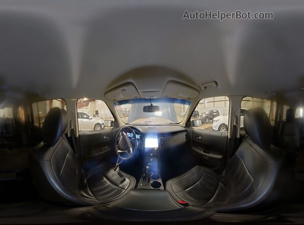 2FMHK6C86KBA30585 2019 FORD FLEX Blue 