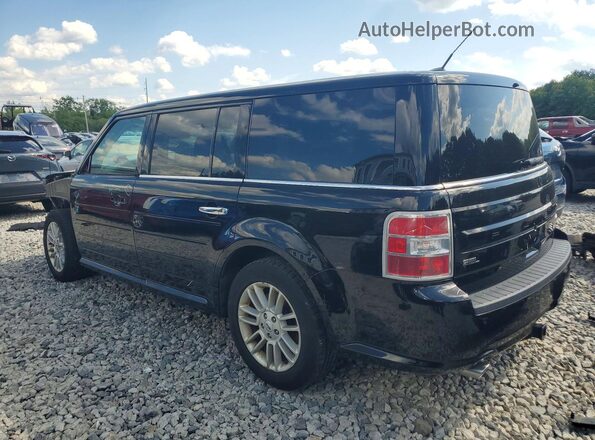 2FMHK6C87HBA08989 2017 FORD FLEX Black Հետևի ձախ