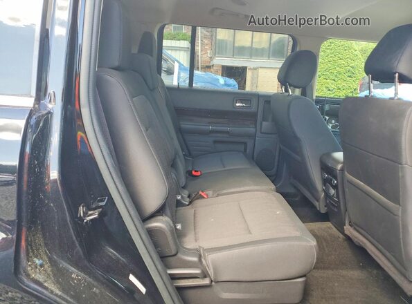 2FMHK6C87HBA08989 2017 FORD FLEX Black Հետևի նստատեղերի տեսք