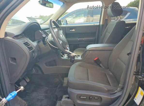2FMHK6C87HBA08989 2017 FORD FLEX Black Սալոնի դիմացի տեսք