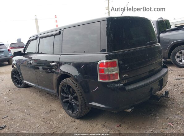 2FMHK6C87KBA19904 2019 FORD FLEX Black Задня ліва чверть