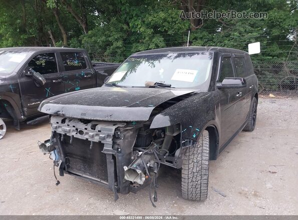 2FMHK6C87KBA19904 2019 FORD FLEX Black Передня ліва чверть