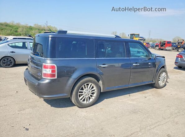 2FMHK6C87KBA22821 2019 FORD FLEX Серый Задняя правая четверть