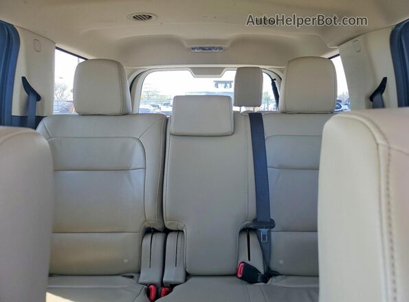 2FMHK6C87KBA22821 2019 FORD FLEX Серый Вид задних сидений