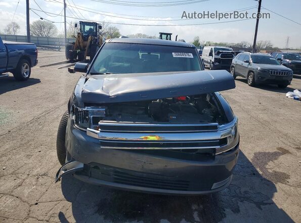 2FMHK6C87KBA22821 2019 FORD FLEX Серый Вид спереди