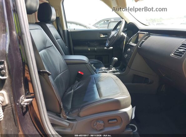 2FMHK6C87KBA22852 2019 FORD FLEX Black Вид салону спереду