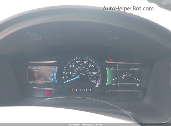 2FMHK6C87KBA22852 2019 FORD FLEX Black Вид задніх сидінь