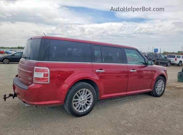 2FMHK6C88GBA19479 2016 FORD FLEX Red Trasero derecho
